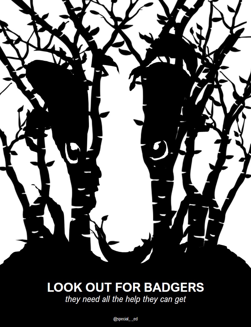 special__ed's tweet photo. Look out.
One Minute Brief of the Day:
Create posters for #NationalBadgerDay @OneMinuteBriefs
#powerpointposse https://t.co/0bnf9ibZ3o