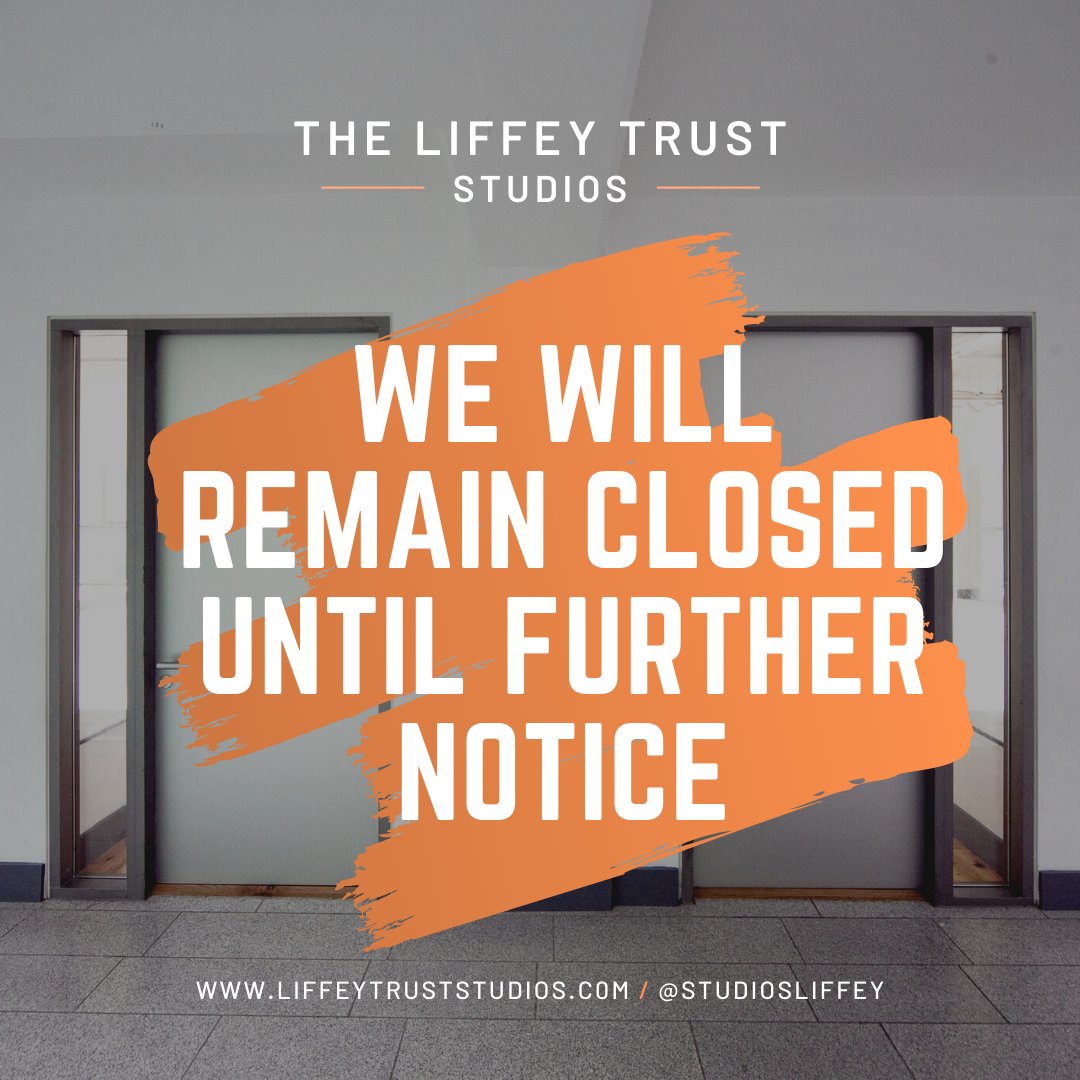 After the government announcement yesterday, that we will remain in #Level3 of the COVID restrictions we regret to inform you that our studios will remain closed until the restrictions have been lifted.

Stay safe and stay dancing,
The LTS Team🧡

#liffeytruststudios #Staysafe