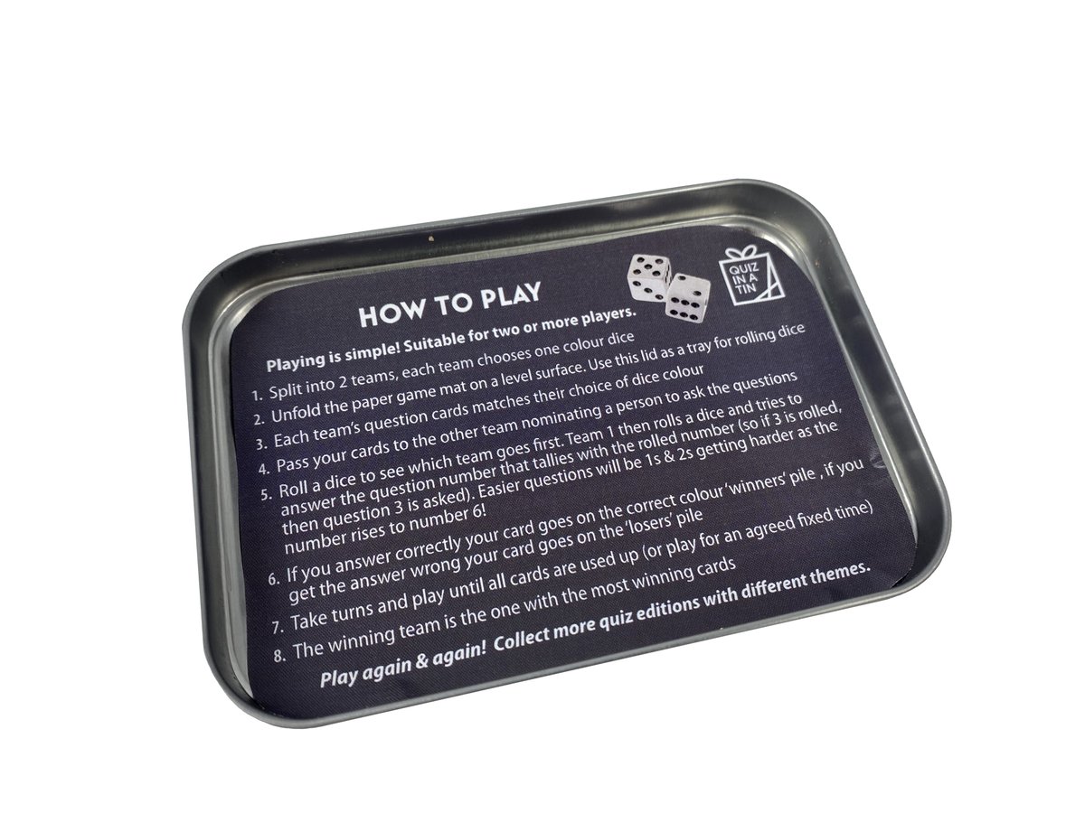 presentmill's tweet image. Get ready for Christmas fun with our new Quiz games! The parties might be small... but these quizzes are great for 6 players! (or less)

3 sets: Film &amp;amp; TV, Music and Our Amazing Planet. All have over 600 questions - play it again &amp;amp; again over the festive period.
 
#christmasgames