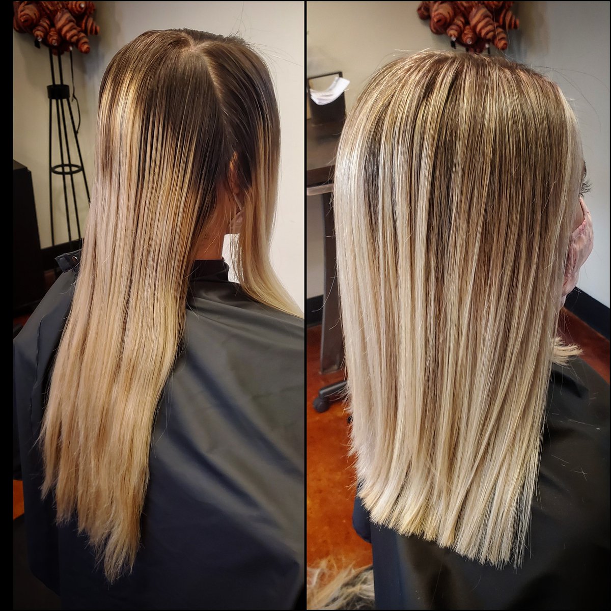 B E F O R E & A F T E R

Holy marathon foils 😅 babylighted this pretty girl to break up that regrowth 👀

#babylights #aveda #avedastylist #avedablonde