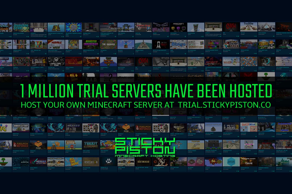 StickyPistonEU's tweet photo. DON'T FORGET to enter our #giveaway for £50 Steam Wallet, as well as 3GB FREE #minecraft server hosting for 3 months. 

Join here:  https://t.co/S7jKq4epb0 https://t.co/UEtrNuja1x