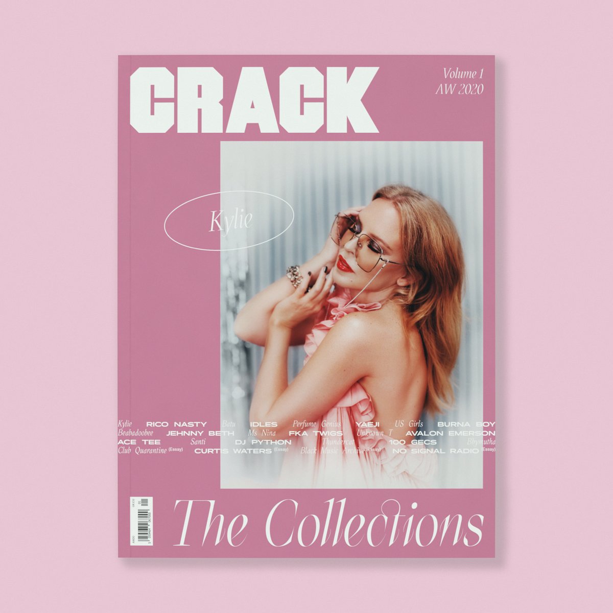CrackMagazine's tweet photo. The year is 2020. Let's dance through all our fears.

@kylieminogue is the first cover of The Collections, our limited edition magazine compiling the best of the year with four new cover stories.

Pre-order now → https://t.co/qE61sBy1Ln https://t.co/KitADWapST