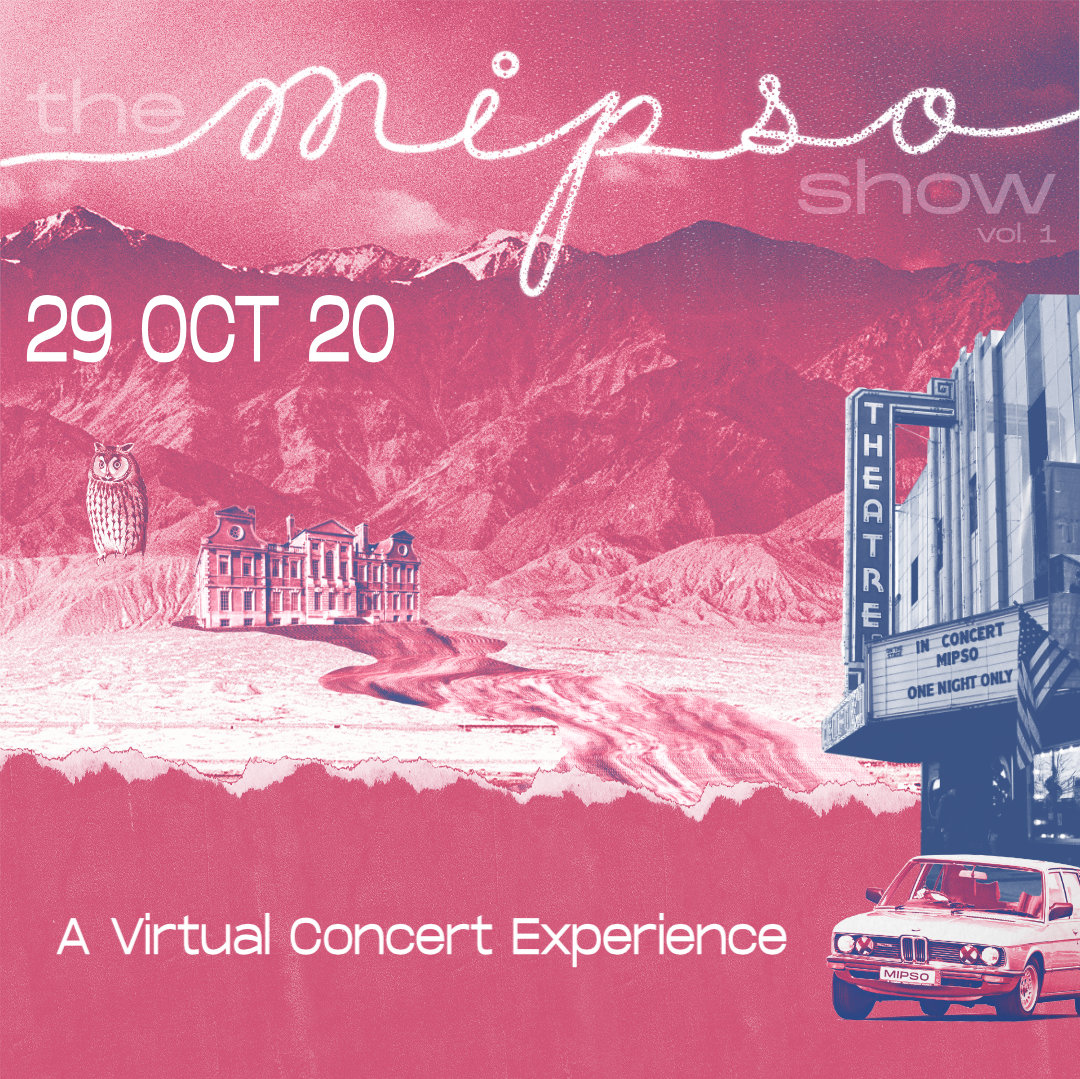 Announcing a very special <a href="/mipsomusic/">Mipso</a> virtual concert experience celebrating the band's new album release! Mark your calendars for “The Mipso Show” on Oct 29th!  Event tickets, including limited edition merch/ticket bundles, available now! 
Tickets: bit.ly/33yq8u4