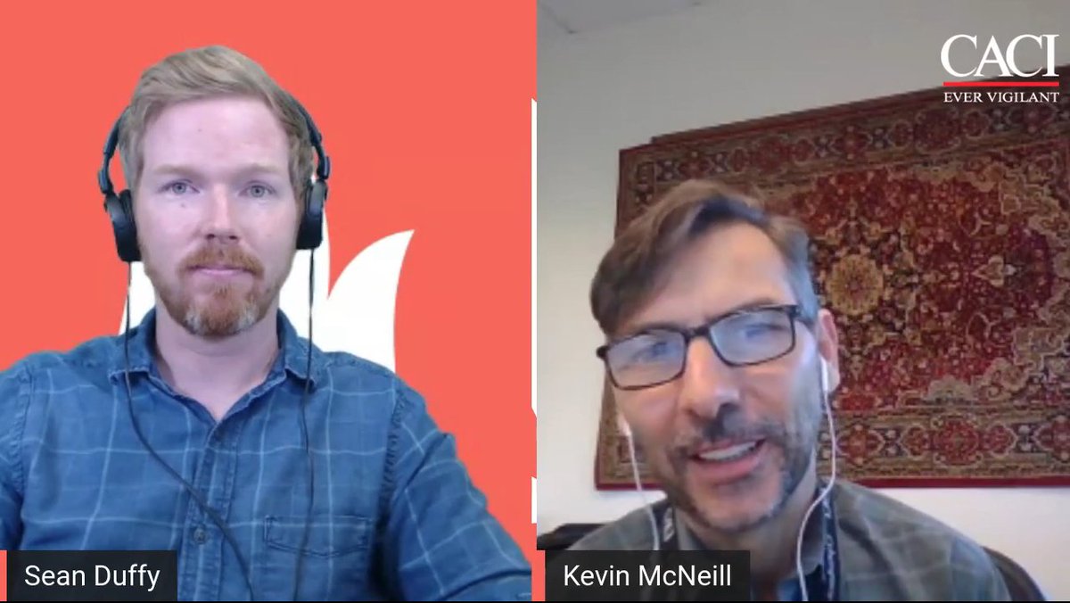 LIVE NOW: Dr. Kevin McNeil, Senior Vice President of Cyberspace Solutions <a href="/CACIIntl/">CACI International Inc</a> and <a href="/dearmrduffy/">Sean Duffy</a>, VP of Partnerships <a href="/CapitalFactory/">Capital Factory ⚙️</a> kick off the "Secure Autonomy" track #ASW20 hubs.ly/H0xtRkg0