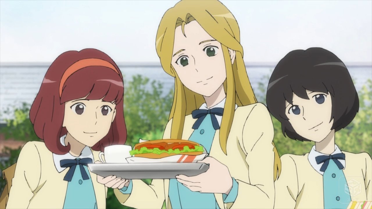 大久保マコト ルパン三世 Part5 第13話 弓と王女とテロリスト から テロリストに占拠される女学校の女の子たち 真ん中の金髪の娘はいいとこのお嬢様らしい モブキャラ T Co H7wehykt0h Twitter