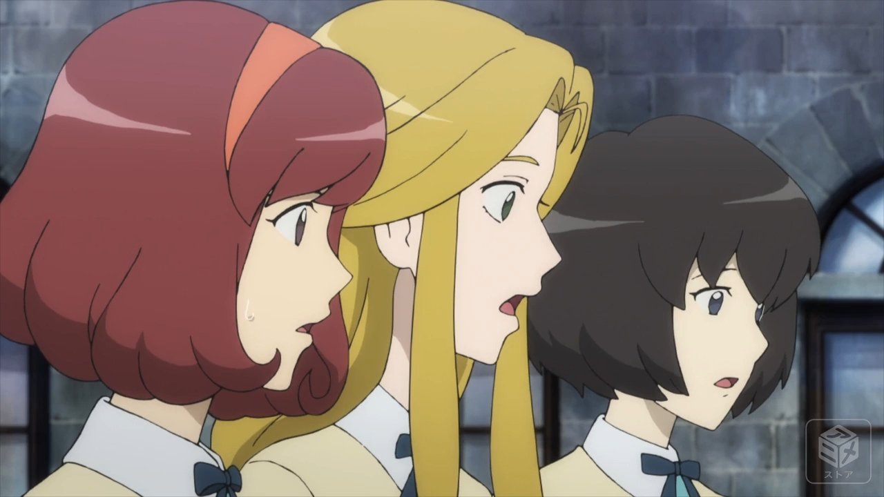 大久保マコト ルパン三世 Part5 第13話 弓と王女とテロリスト から テロリストに占拠される女学校の女の子たち 真ん中の金髪の娘はいいとこのお嬢様らしい モブキャラ T Co H7wehykt0h Twitter
