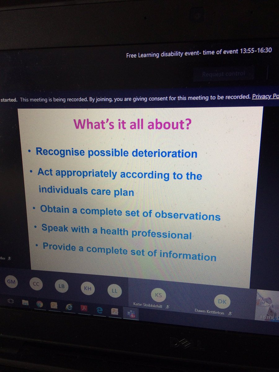 Janet Lister talks to us about the benefits of using Restore2 to identify deterioration #LearningDisabilityLiaisonVirtualEvent20 <a href="/LdSabp/">LD_Liaison_SABP</a> <a href="/NEHFCCG/">NHS North East Hampshire and Farnham CCG</a> @SH_CCG <a href="/ipcnurse/">Matthew Richardson</a> #frimleysouthcarehomes