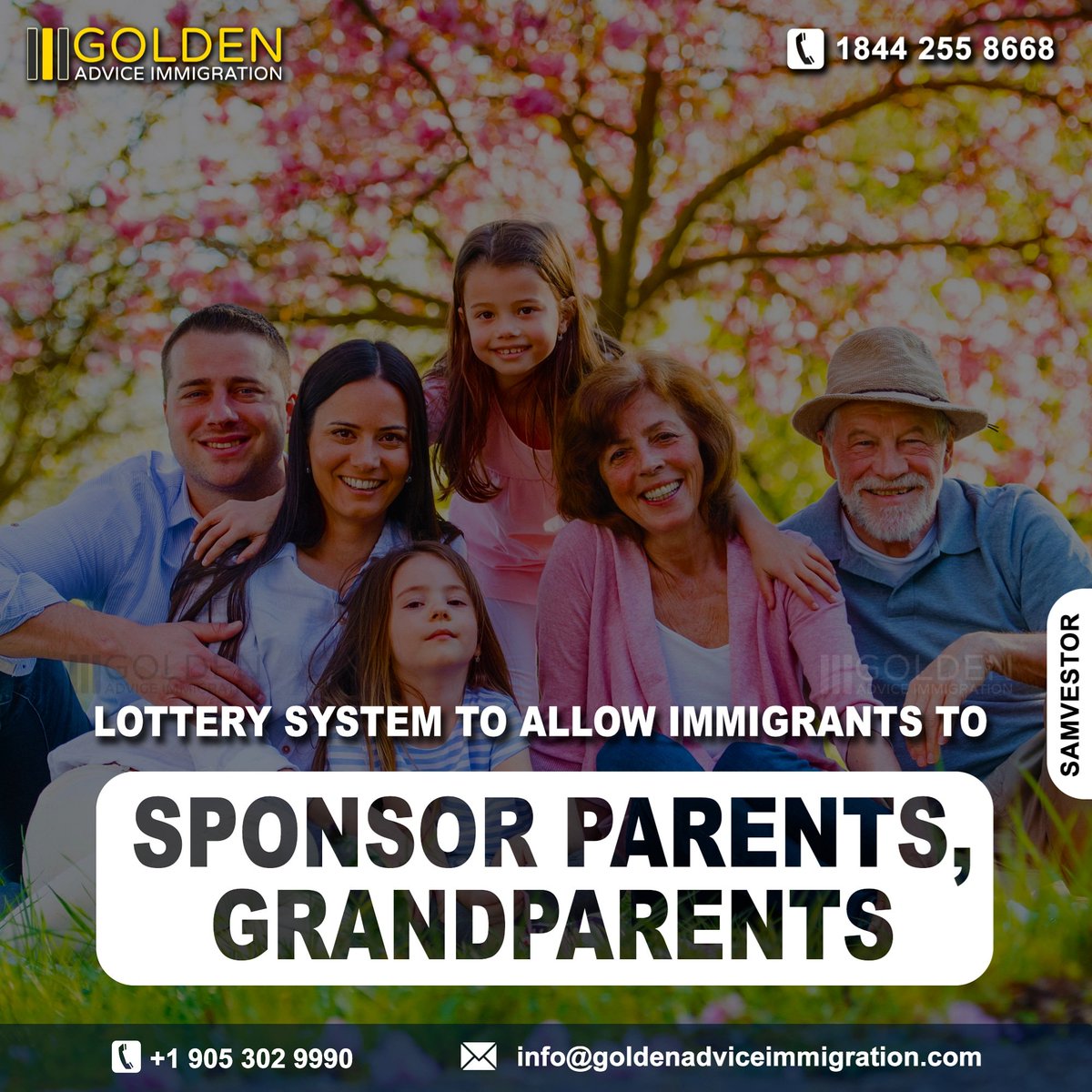 GoldenAdviceInc's tweet photo. The program will open Oct. 13 for a three-week window when people can fill out online forms to express interest in bringing their relatives to #Canada.

There will be 10,000 available spots this year.

Schedule your free consultation call at- 
https://t.co/ZV0IYpOhwi https://t.co/23F96kSyFC