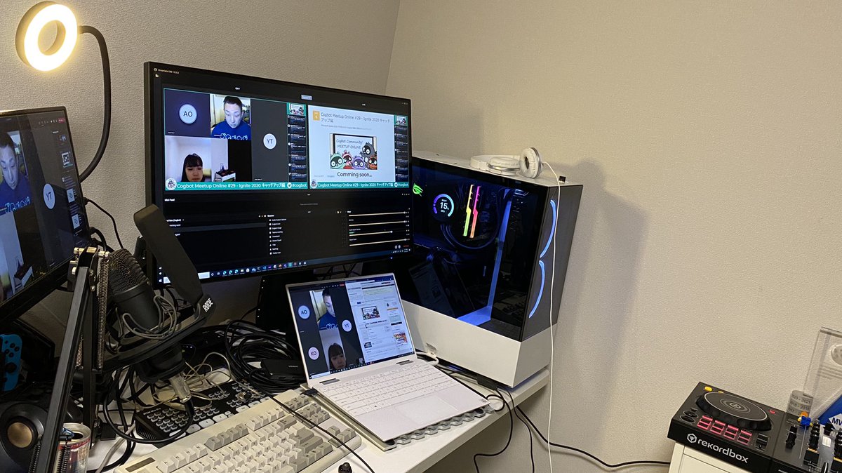 Dz づ Kazumi Ohira 今日の配信環境 Cogbot デスクトップpc 配信 Streamlabs Obs 会議 Microsoft Teams ノートpc スピーカー参加用 カメラ Logicool Streamcam マイク Jabra Engage 50 会議 Microsoft Dz づ Kazumi Ohira 今日の配信環境 Cogbot デスクトップpc 配信 Streamlabs Obs 会議 Microsoft Teams ノートpc スピーカー参加用 カメラ Logicool Streamcam マイク Jabra Engage 50 会議 Microsoft