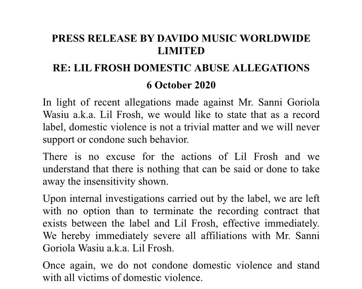 davido's tweet image. 