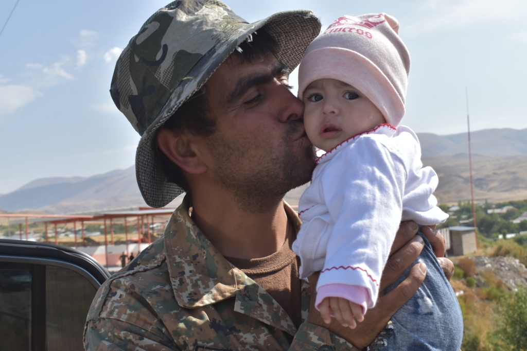 #ArmenianArmy soldiers protect Fatherland
