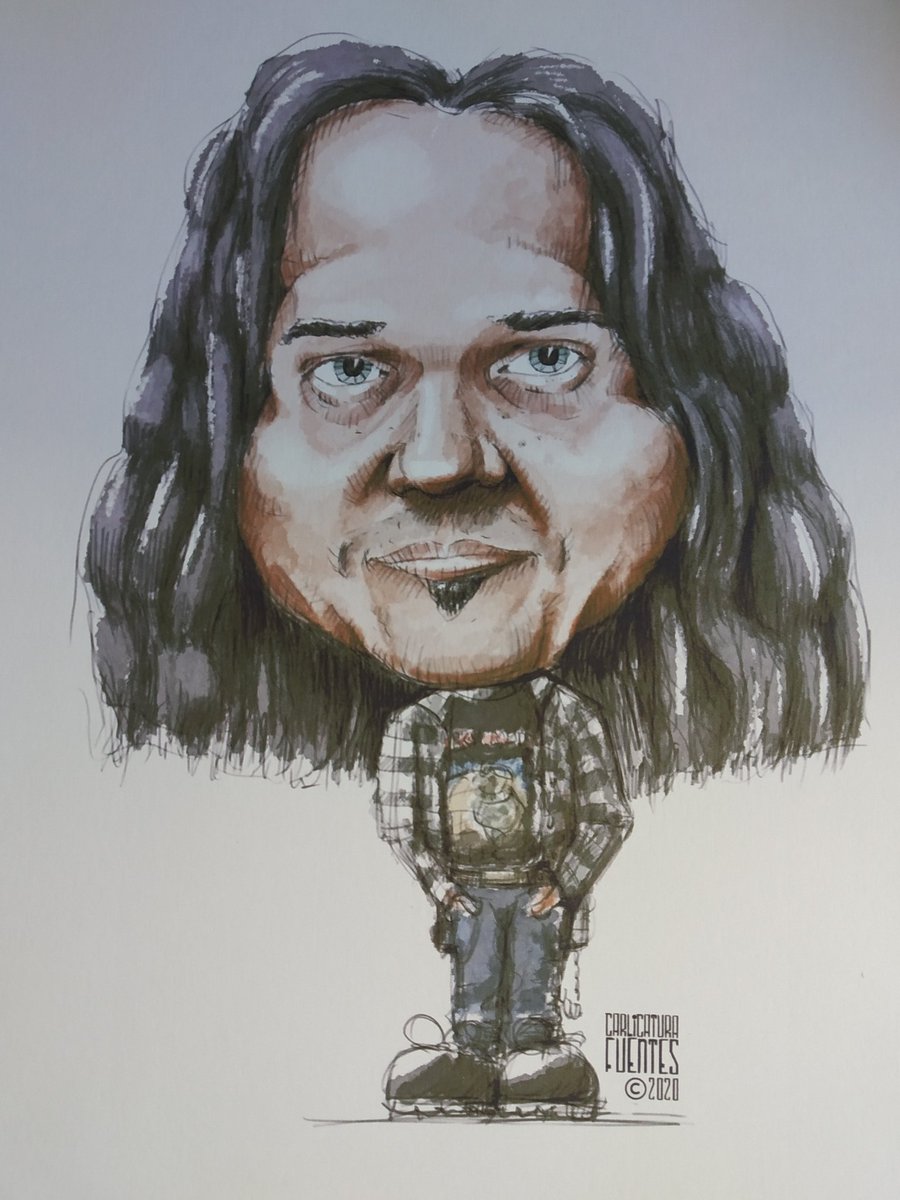 jajo_f's tweet photo. Me encanta mi caricatura de @CarlicaturaF 😍 https://t.co/Hf4dxZyC0B