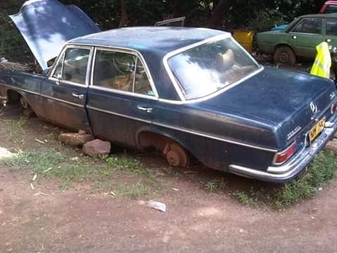 SisqyU's tweet photo. Paul ngei,kenyan macedez Benz, that government didnt accept. Today we could be earning money https://t.co/xBOpXUFzU6