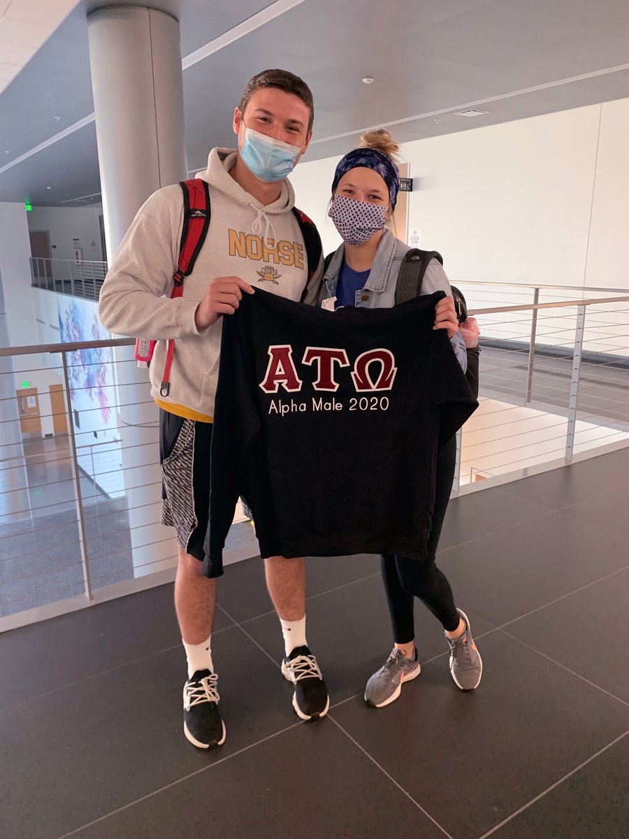 So excited for <a href="/GabrielHolmes25/">Gabriel Holmes</a> to finally get his Alpha Male stitch 🤩