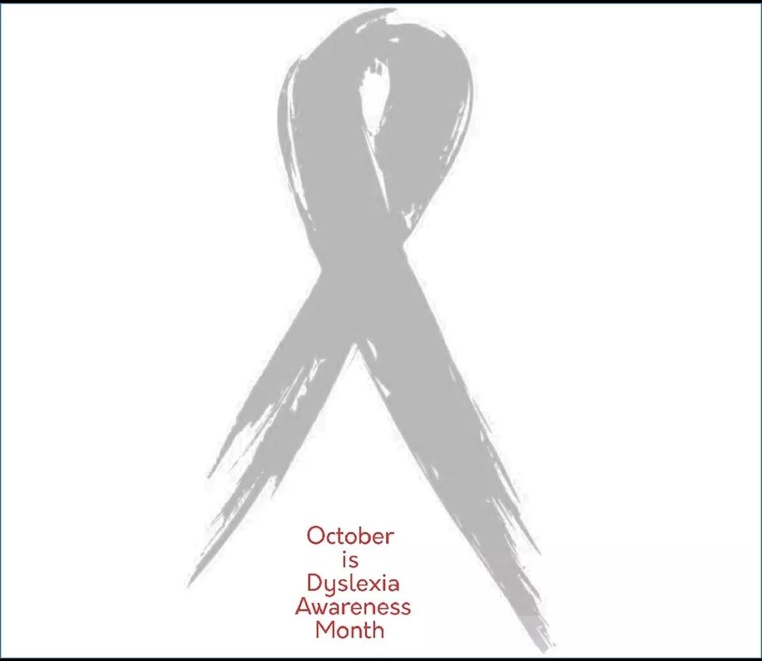 October is #Dyslexia Awareness Month.   Go ahead and #saydyslexia