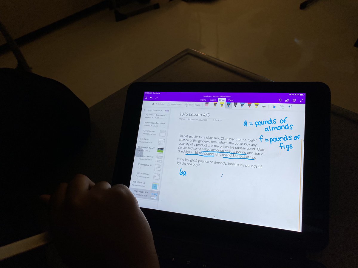 jenifer_rayne's tweet image. Annotation of Algebra problems in @kmohammadioun and @Karateaches04’ s classroom this morning! #RelevantInstruction = #EngagedStudents @WorcesterSystem