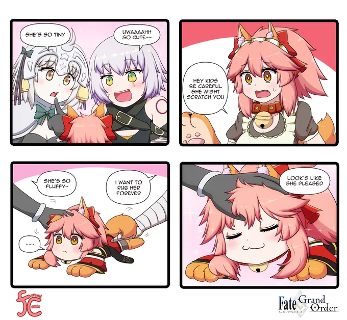 A Pleased Mini Cat
#FGO #FateGO #タマモキャット #玉藻 