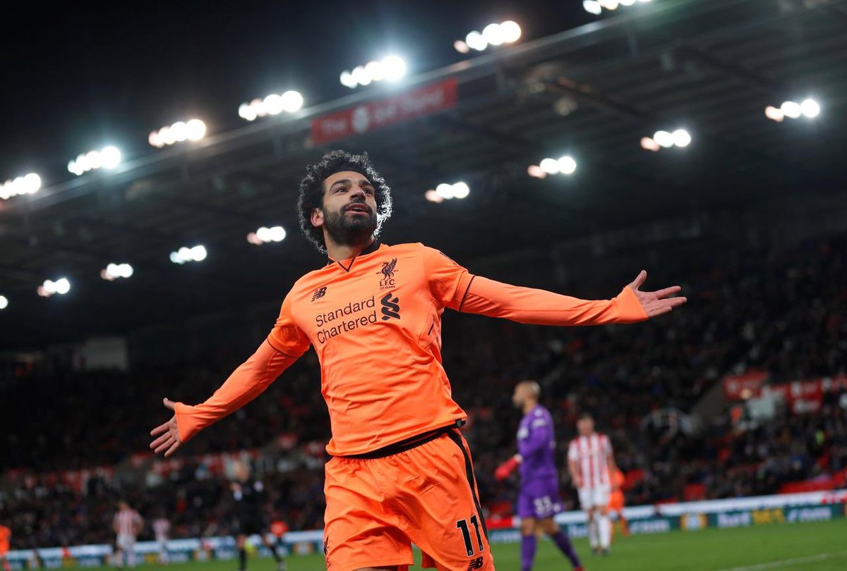 Mo finished the 2017/18 season with 44 goals and 16 assists in all competitions. 58/60 of his goal contributions were in the league and UCL! He scored the most non-penalty goals in Europe's top 5 leagues that season and had 1.31 goal contributions per 90 mins.Different breed.