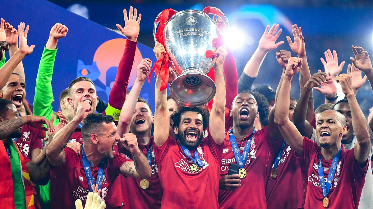 In the 2018/19 Champions League campaign, Salah scored 5 goals and got 2 assists, including the goal he scored in the final to win Liverpool their sixth UCL trophy.