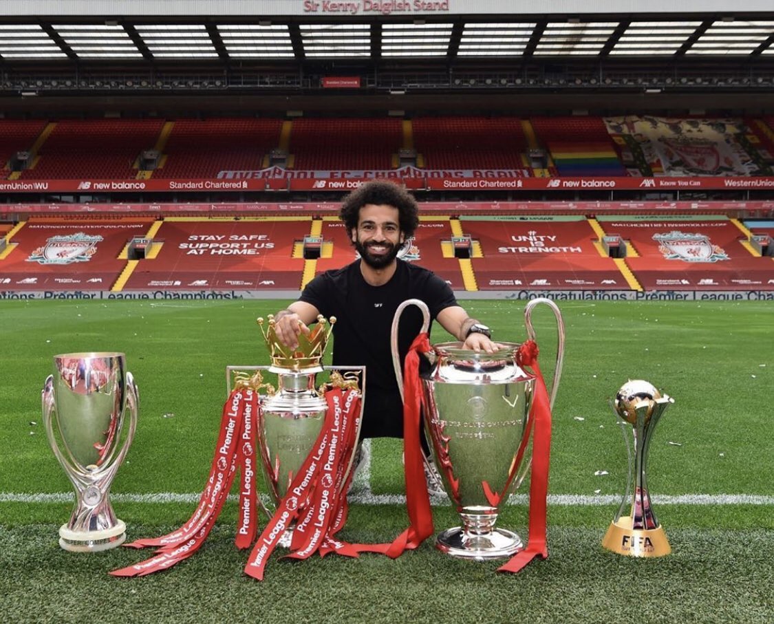 Basically, Mohamed Salah is not overrated. He is in fact one of the most disrespected players in football. Stop disrespecting him because he plays for Liverpool and stop comparing him to bums. He is, and always will be, the king .