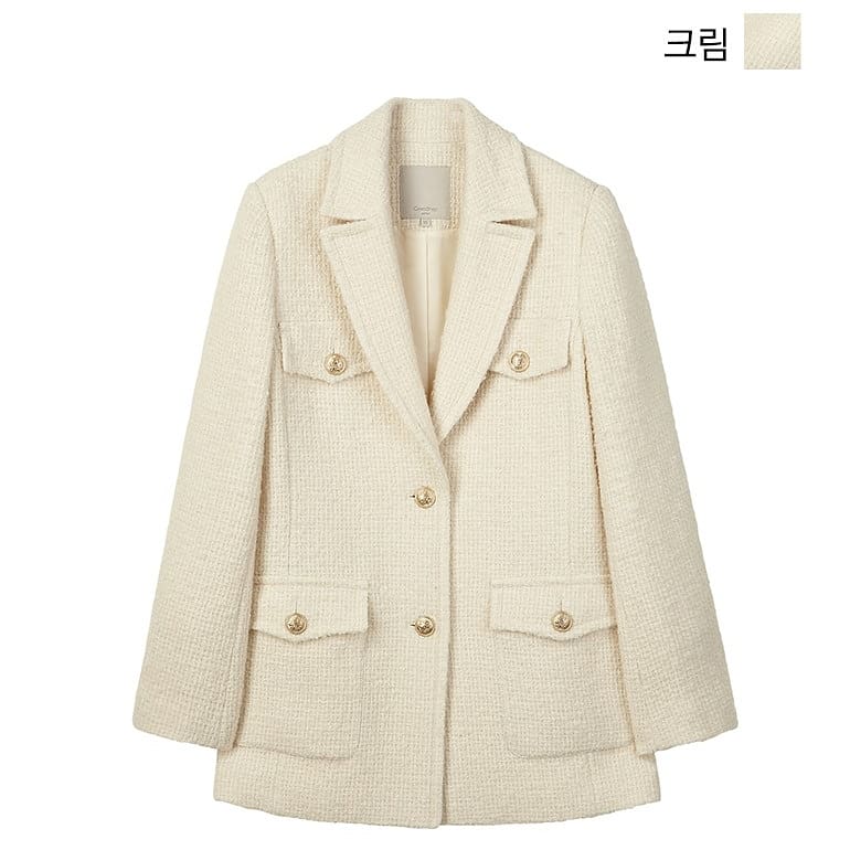 Kim Ha-Neul wore CELEBSHOP EDITION Tweed Half Coat ₩179,000 in 18 Again Episode 4. #kimhaneul #김하늘 #18어게인 #드라마패션 #셀렙샵에디션 #CELEBSHOPEDITION #18again #kimhaneulsty...
