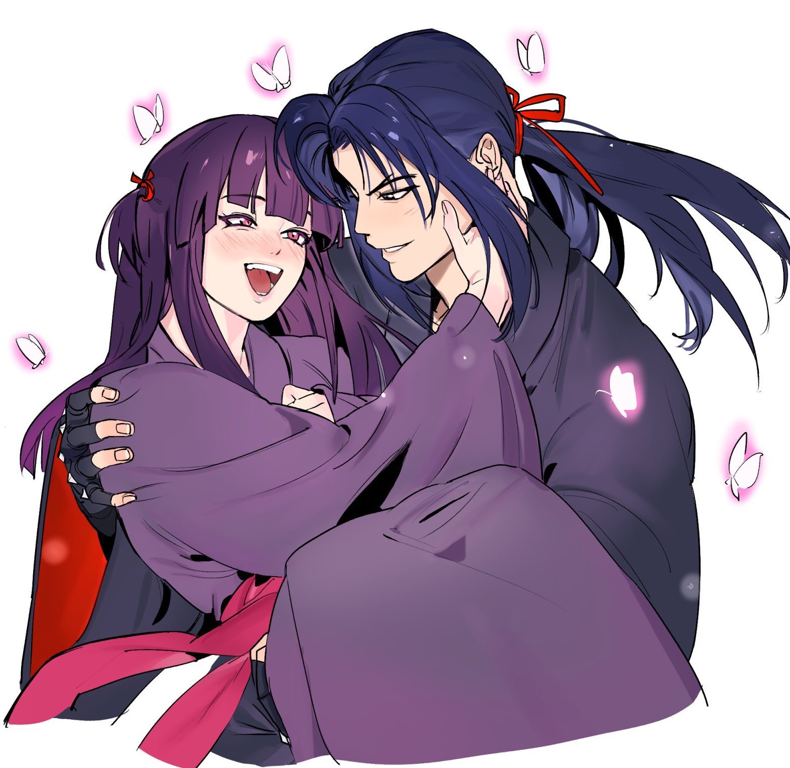 Ruri バジリスクの夜叉丸と蛍火ちゃんめちゃくちゃ可愛かった あわよくばもっとイチャイチャしてる所が見たかったです ほんと どこにいても2人一緒でお幸せに T Co 92vgme0o Twitter