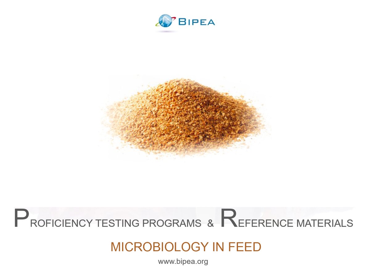 BipeaP's tweet image. New PTS dedicated to Microbiology in Feed are now available:
105a - Microbiology in feed – Salmonella spp detection (November round) bit.ly/3dbozW4
105b - Microbiology in feed – Total viable count (November round) bit.ly/36Du3Y8