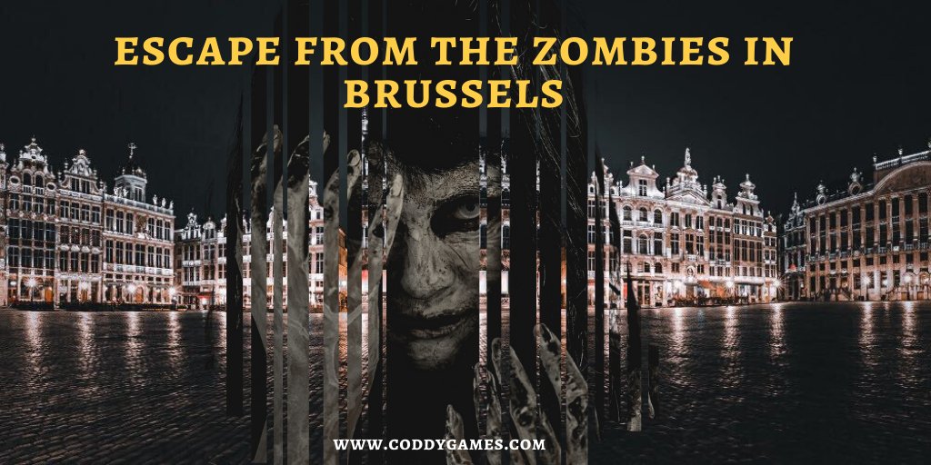 You have 120 minutes to survive and flee the city where zombies roam! Get your smartphone and get ready to flee Brussels to save your life: the zombies are starving... coddygames.com/en/citywide-es…

#zombies #Halloween #Halloween2020 #HalloweenMonth #escapegame #ESCAPE #escapethecity