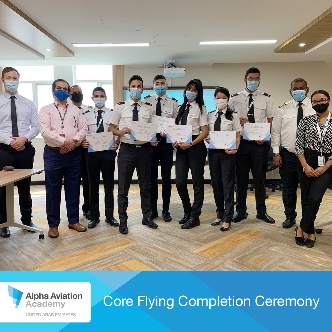 AirArabiAcademy's tweet photo. Congratulations to our cadets on completing the Core Flying phase of the Airline Pilot Training programme. We wish you all the best on the next stage of your training! ✈️
#CoreFlying #MPL #aviation #pilot #aviation #AirlinePilot #pilotlovers #pilotsofinstagram #aviationlovers https://t.co/iLZVe7QZmp