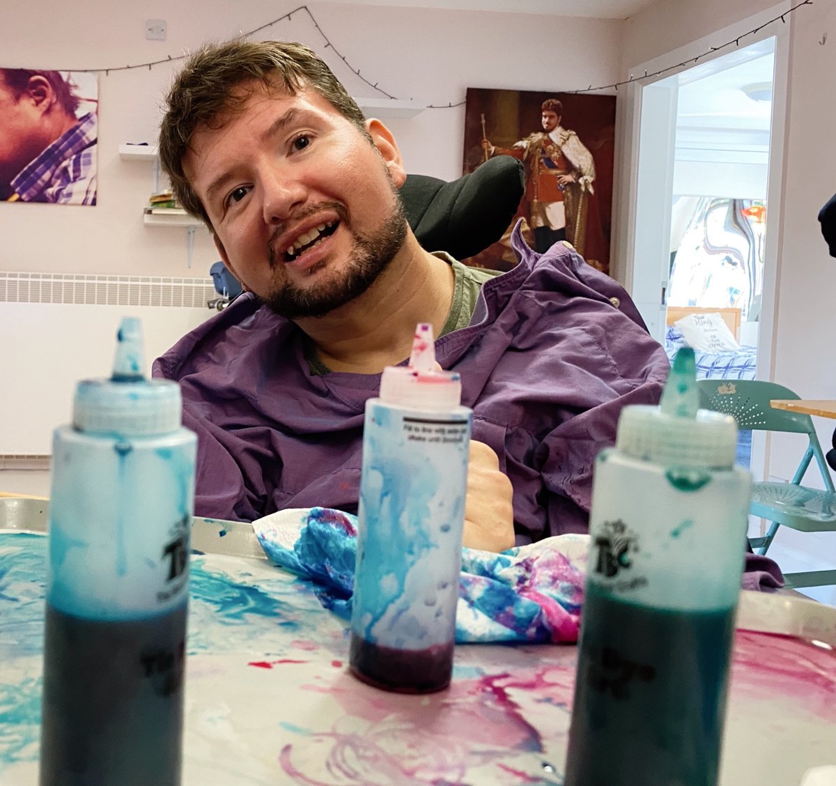 TheBevernTrust's tweet photo. JP's taking us back to the 60's with his homemade Tye-Dye 'man bag'.
What do you think?
#TyeDye #MoreFromLife https://t.co/AjYoujw2ZD