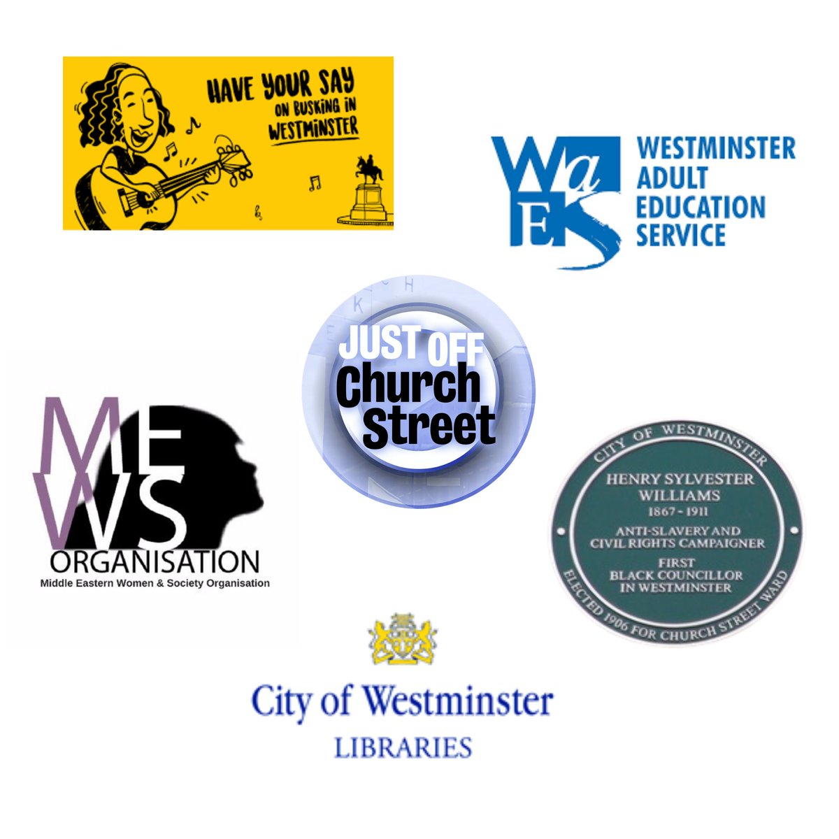 JustOffChurchSt's tweet photo. New broadcast on Wednesday featuring a domestic violence conference from @MewsOrg, how to have your say on busking w/
@CityWestminster , over 60s workshops at #ChurchSt @WCCLibraries & new courses from @WAESonline
https://t.co/q4PW5lVfKA
#JustOffChurchSt #Westminster #Community https://t.co/nxGWVqkvwY