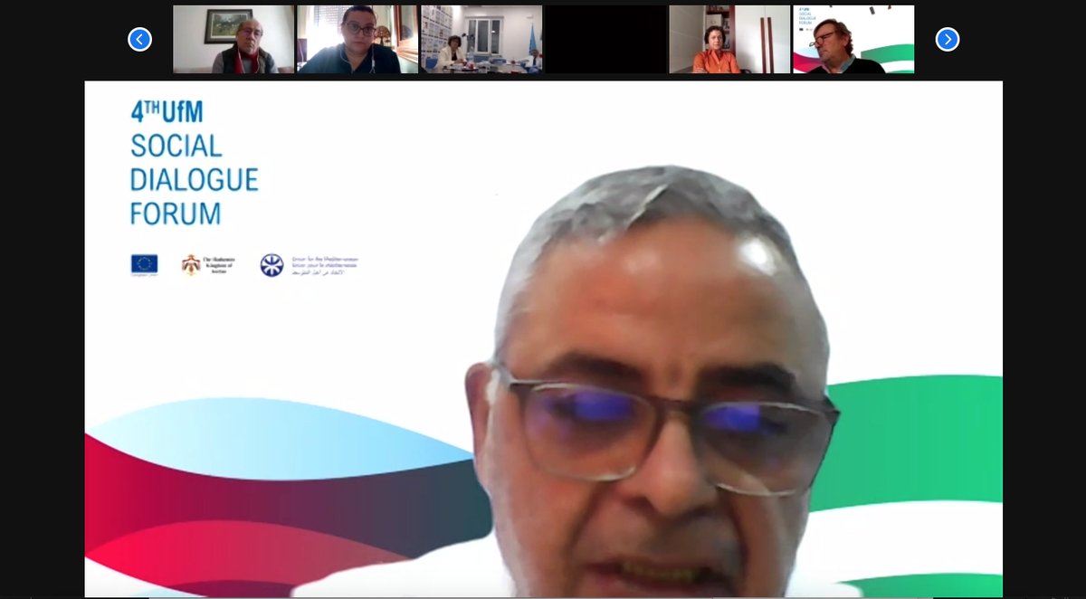 «Dès le début, nous avons étendu l’ordre du jour de <a href="/SOLiDialogue/">SOLiD</a> pour ne pas se limiter à des questions sur la vie de l’entreprise économique, mais faire de ce projet une plateforme souple et large» Mustapha Tlili, Confédération des syndicats arabes #UFMSDF2020 <a href="/BUSINESSMED_Med/">BUSINESSMED</a>