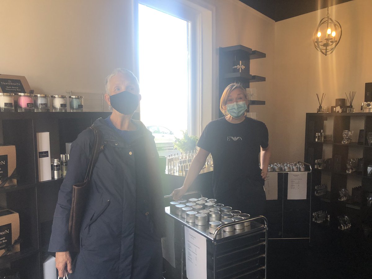 It was fabulous to see <a href="/AnnCleeves/">Ann Cleeves</a> in the <a href="/NorthburnHF/">NorthburN</a> Park View store today. Thanks for popping in Ann, so lovely to meet you x #VERA #whitleybay #local