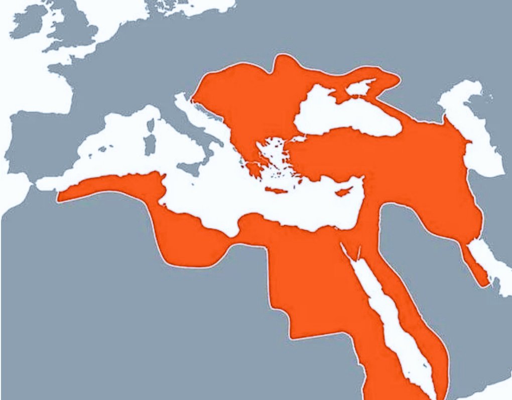Osmanlı Devleti Sultan 4. Mehmed (1642-1693) zamanında 3 kıtada toprak sahibi olarak Bucaş antlaşması ile tarihinin en geniş sınırı olan 5.200.000 kilometrekareye ulaşmıştır.
#Turkiye
#osmanlı
#Ottoman