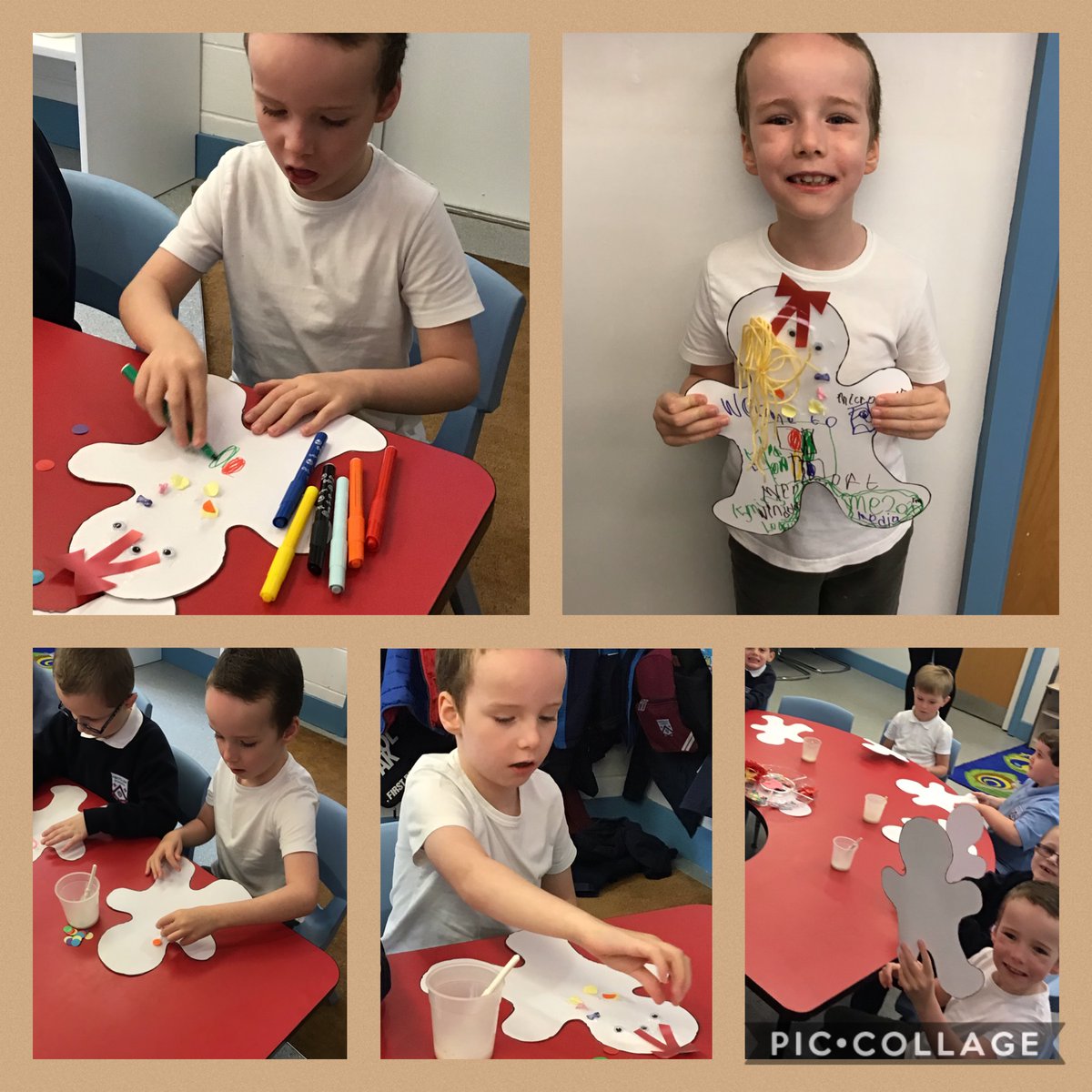 Run, run, run as fast as you can! Wales class made their own gingerbread men today! Well done Wales class, they look great, I hope they don't run away. #bringingstoriestolife #creativeskills @AbbotsLeaSchool