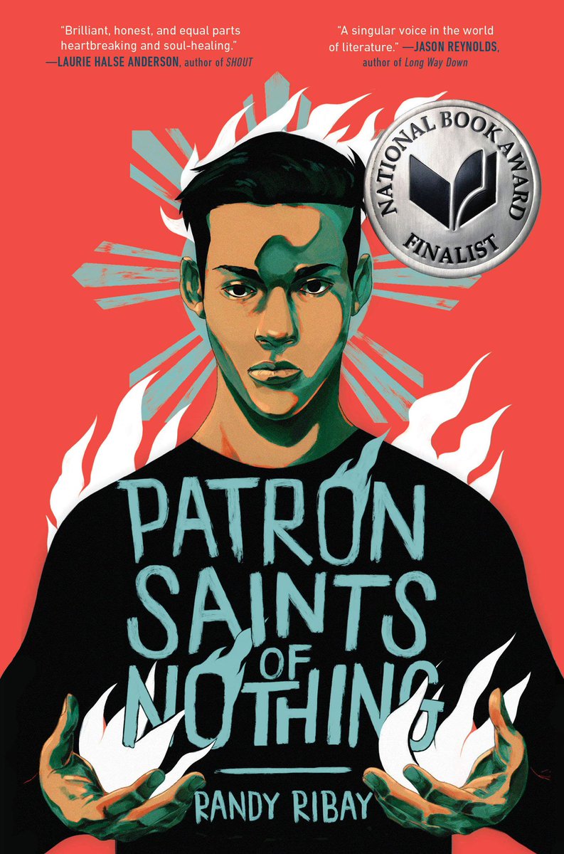  #PatronSaintsOfNothing by  @randyribay is a *MUST* for this list. A coming-of-age story about a Filipino-American teenager coming to terms with his cousin’s death. Enriched with Filipino culture throughout the story. 