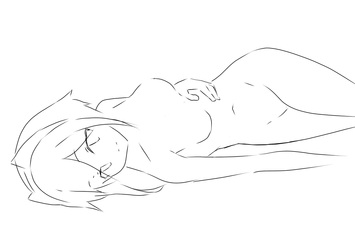 静謐ちゃんラフ 