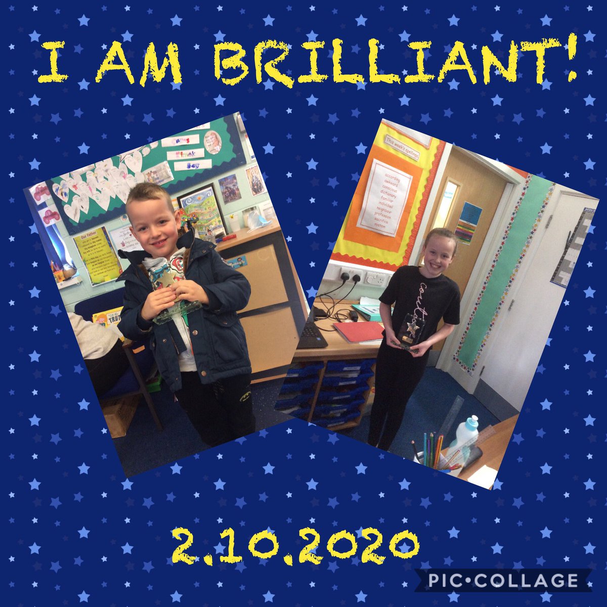stbenedictswcps's tweet photo. Well done for being awarded the “I am Brilliant award” for being #shiningexamples https://t.co/ASyKzRMnFc