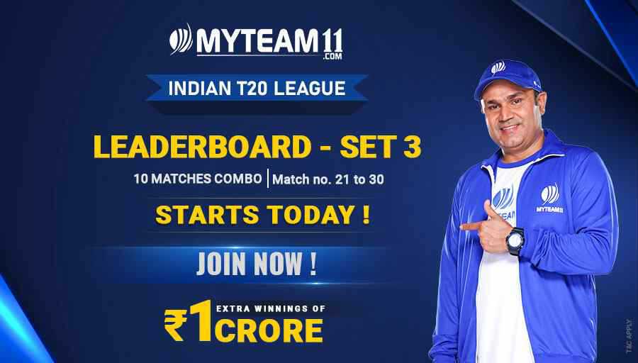 YPKHCG's tweet photo. Indian T20 Season is on Fire. What are you waiting for? Join Indian T20 Leaderboard - Set 3 on https://t.co/CSPjPOEWeI with ₹1 Crore Extra WINNINGS. Hurry up! #IndiaKiApniFantasyApp #MyTeam11 https://t.co/bsWaSV08NC