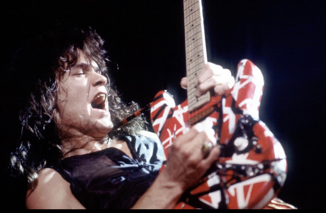 thevinceneil's tweet image. I just found out that my guitar hero Eddie had passed away. I have fond memories of the tours we did together! He’s up there shredding!!!! RIP my friend.