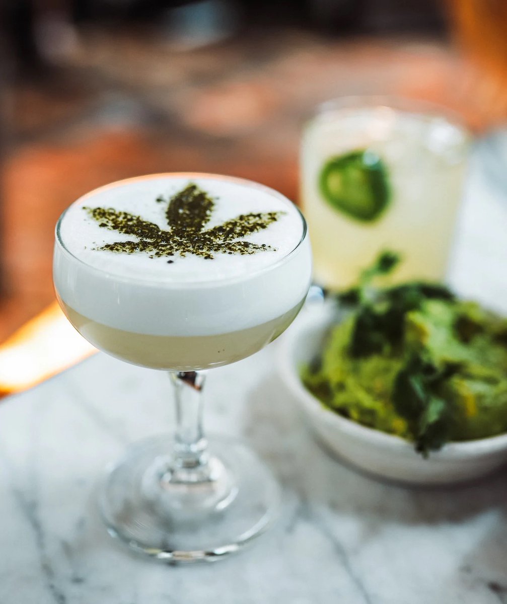 #Cocktails &amp; #Cannabis -- just a few of our favorite things. 🍸