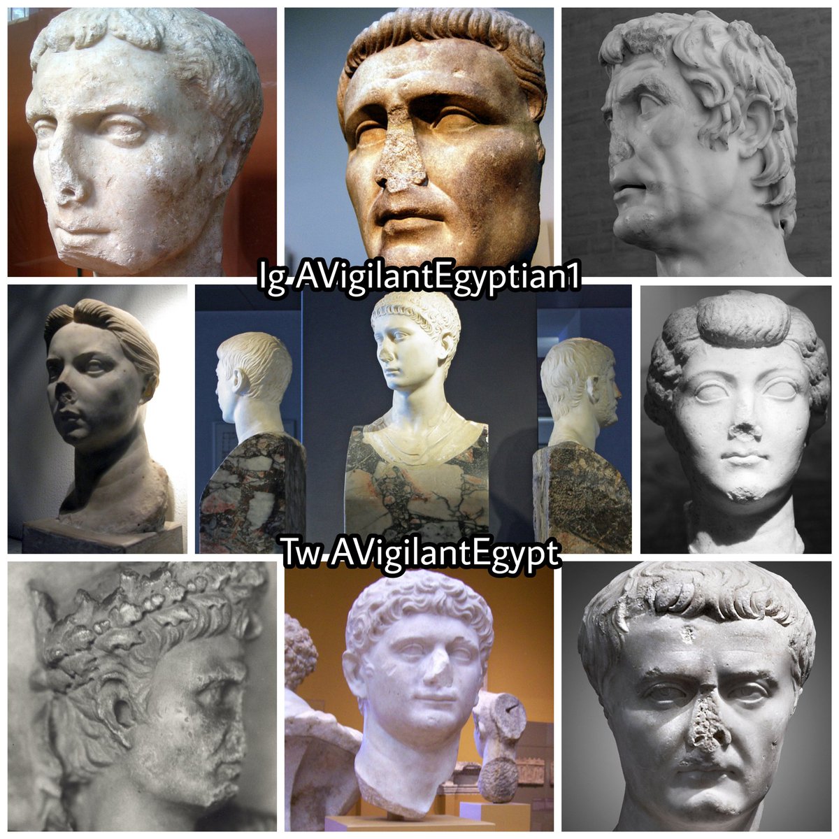 Ancient greek statues, where they black ? The answer is clearly, undisputedly, NO.One reason as to why noses fall off, is because they are protruding outside the face which makes it very vulnerable to damage, tho it was occasionally done on purpose as a form of humiliation