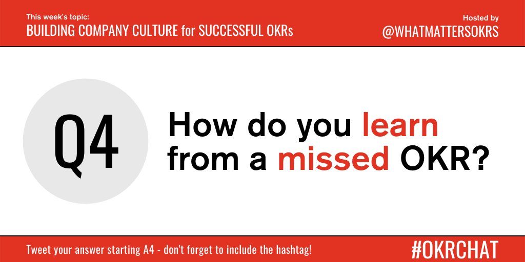 Measure What Matters with OKRs tweet media