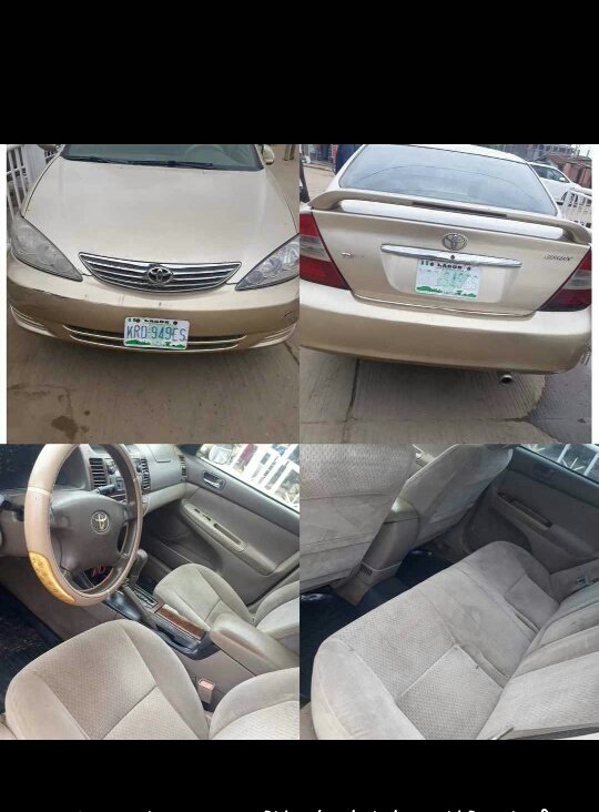 Obas_autos's tweet image. 2004 Toyota sienna 1.350m
2003 Toyota Camry  950k
2008 Audi A4 1.250m.
Call / WhatsApp 07036099899.
Location:- lagos..