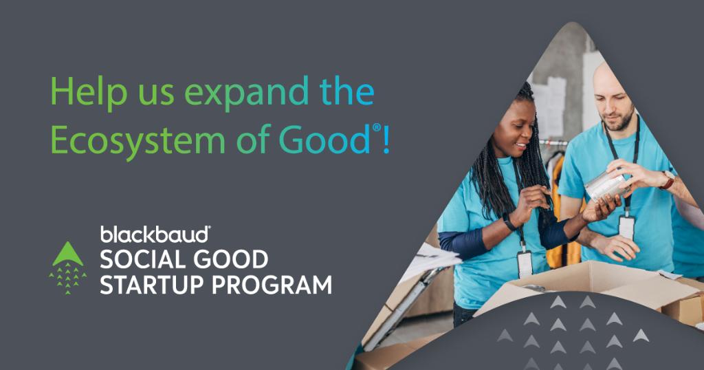 Last year at #bbcon, we launched a new initiative to expand our ecosystem of good with innovative tech startups... 
 
...AND today at #bbcon, we’re excited to share the expansion of that initiative into the Social Good Startup Program! Learn more: blkb.co/33yqyAy