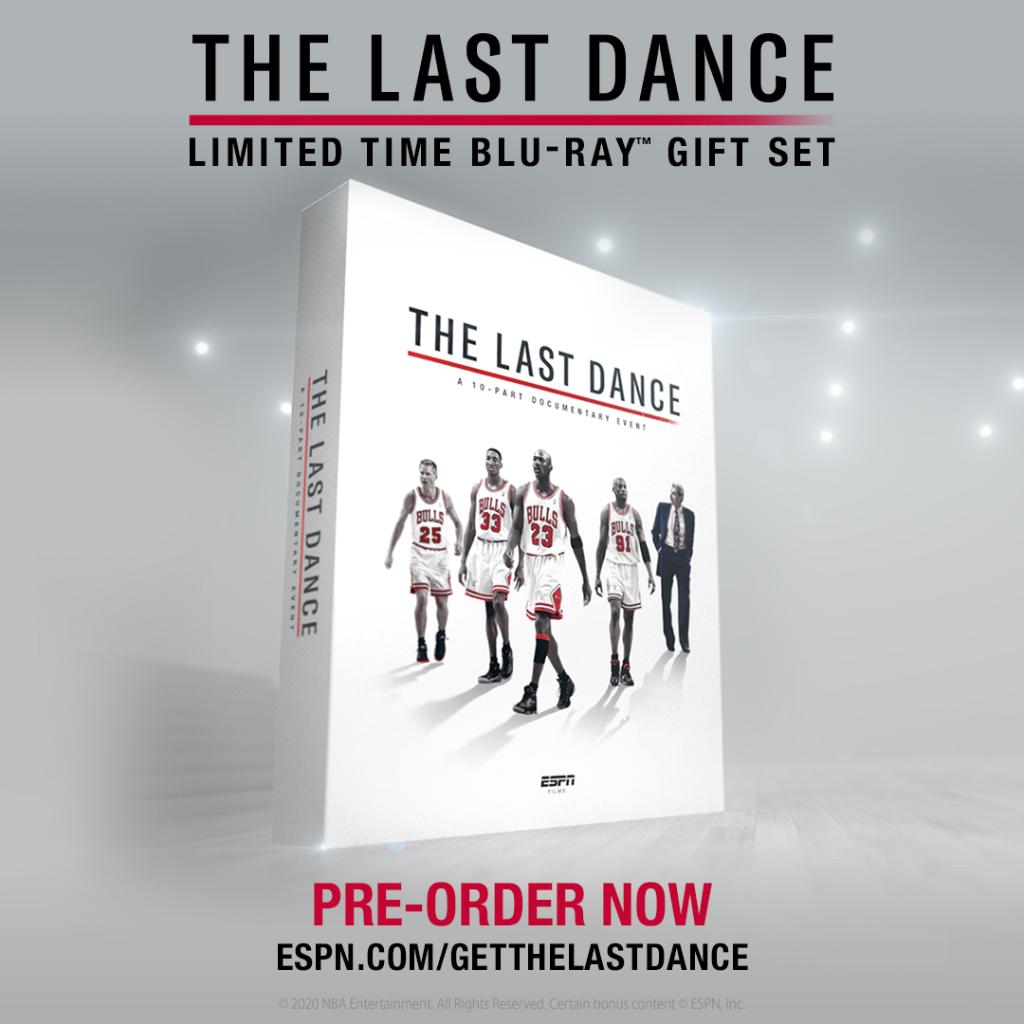 ESPN 'The Last Dance' Blu-Ray Box Set Pre-Order