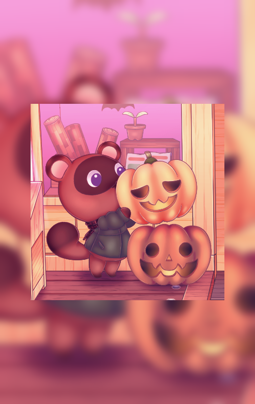ElRacoon_'s tweet photo. Petite Illustration #AnimalCrossingNewHorizons 🎃🍁

Ce dessin est vraiment important pour moi car la période d'Halloween est ma préféré ♥ 

#illustration #csp #acnh https://t.co/ndNqJxtkQ7