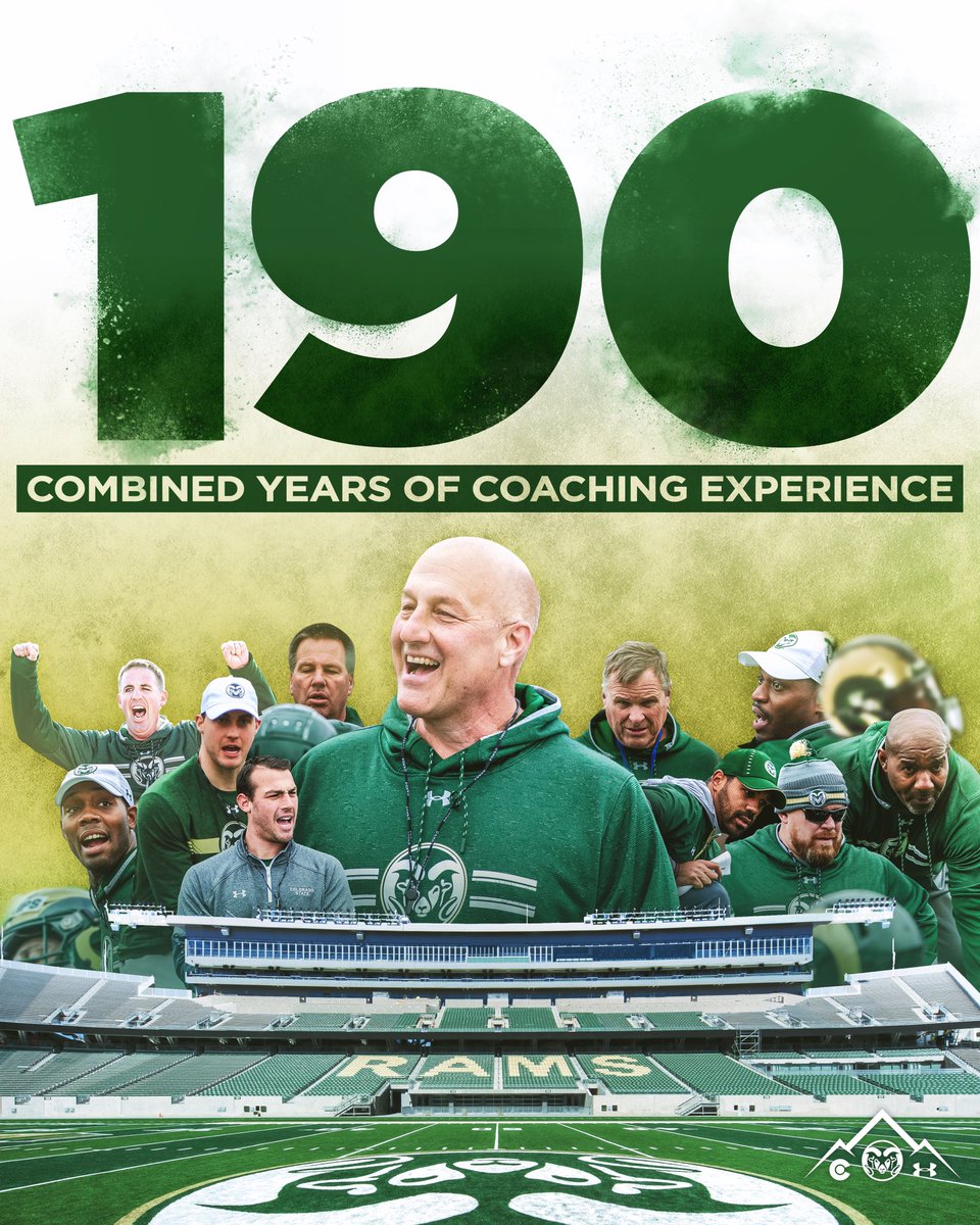 In honor of #NationalCoachesDay here at <a href="/CSUFootball/">Colorado State Football</a> we are fortunate enough to have

🟢 190 years of Coaching Experience 
🟢 100+ Bowl Appearances
🟢 8 National Championships

#ColoradoSTATEofMind