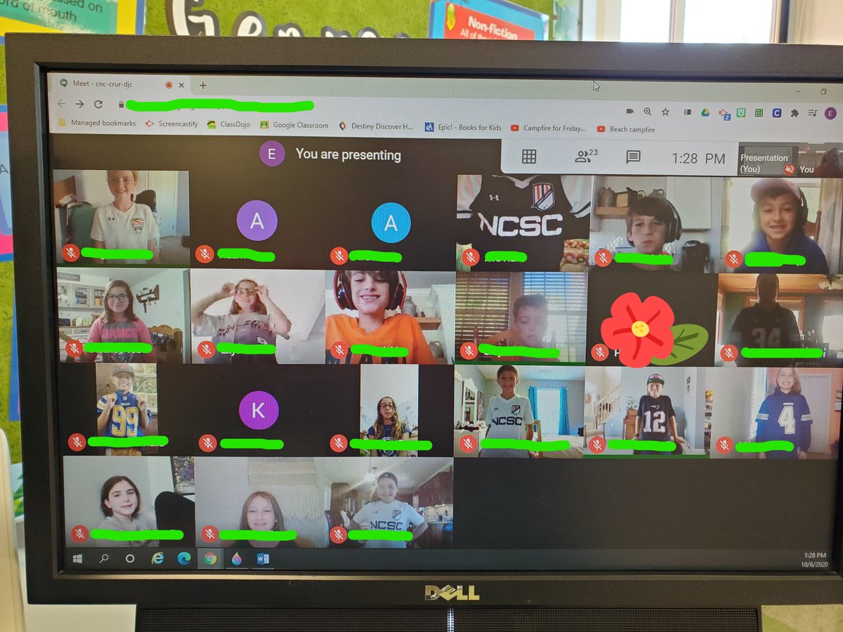 Mrs. Prajzner’s class celebrating sports day for our PTO virtual spirit week! Looking good, sports fans! #ebbvalley #eaglepride #ebbemergestronger