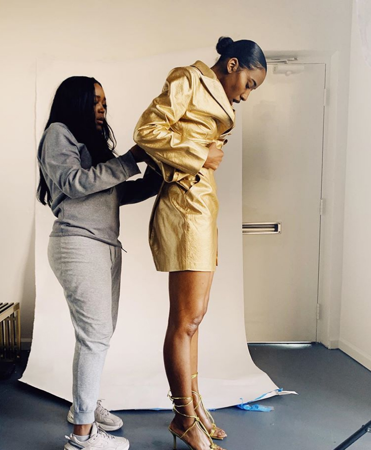 KMShannon_'s tweet photo. I'm absolutely in love with every piece from @officialHanifa, the DMV-based clothing line of Congolese American designer Anifa Mvuemba (@AnifaM). Her virtual fashion show this spring was definitely a “cultural reset". I want to own it all!#PinkLabelCongo🇨🇩 https://t.co/r5S2Af8q1d https://t.co/IX7D8fHSHM